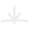 Ekena Millwork Alberta Architectural Grade PVC Gable Bracket, 84"W x 49"H x 2"D x 6"F, 14/12 Pitch GBP084X49X0206ALB00 - alternate 3